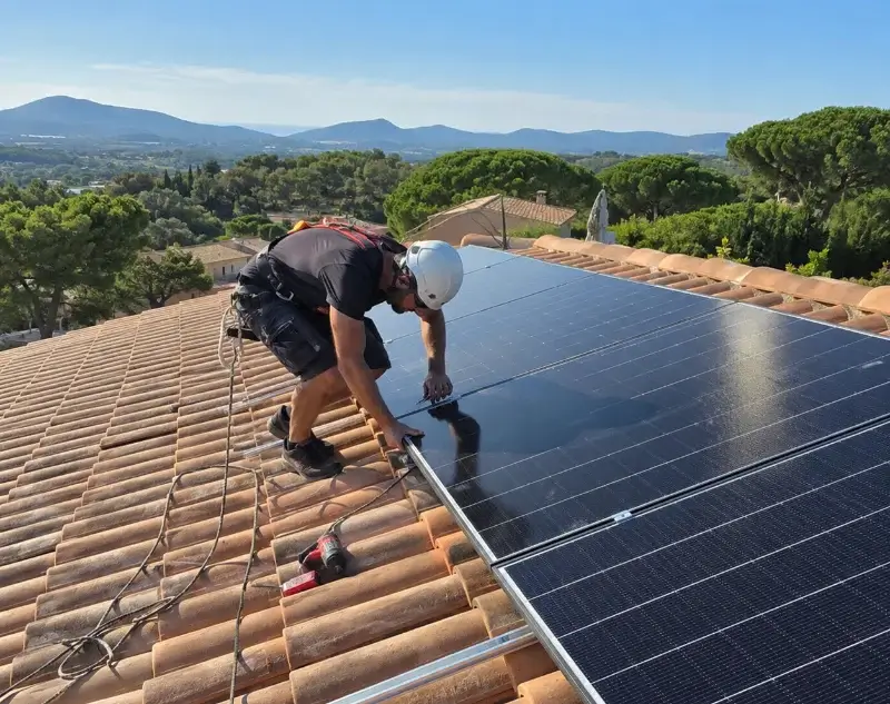 Installateur panneaux solaires Cornillé-les-Caves — pose photovoltaïque sur toiture